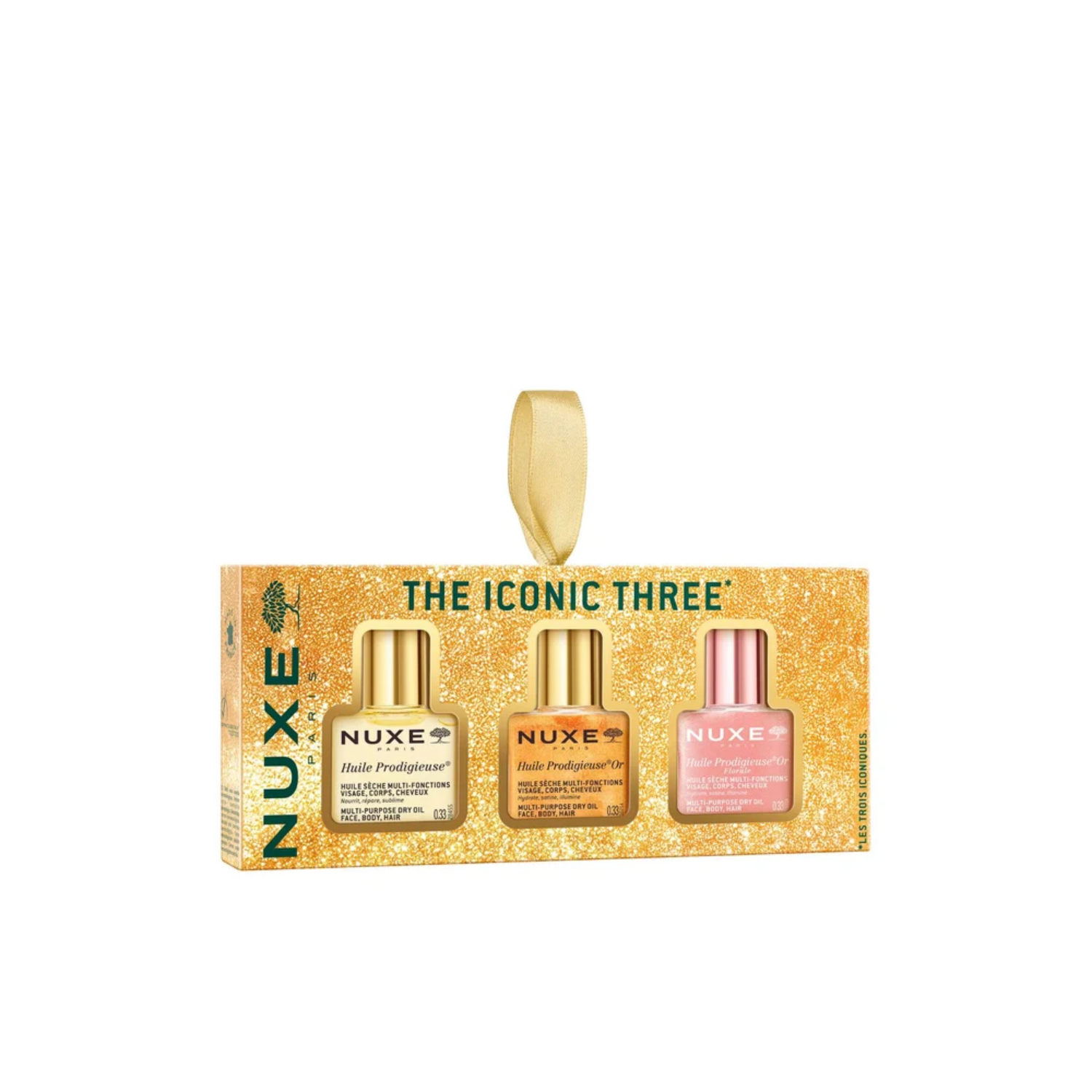 Cofanetto regalo Natale Huile Prodigieuse® I tre iconici