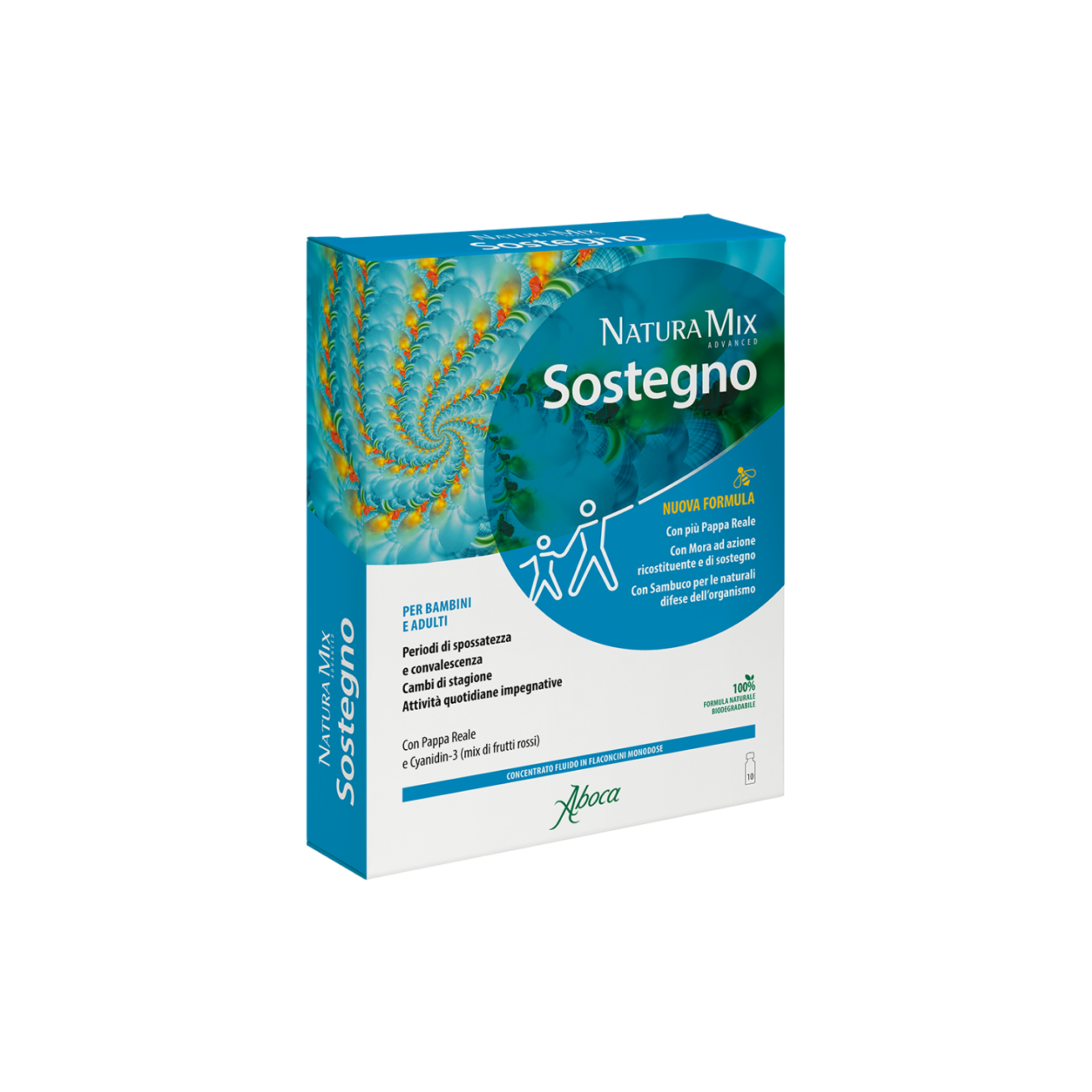 Natura Mix Advanced Sostegno - Flaconcini Concentrato Fluido