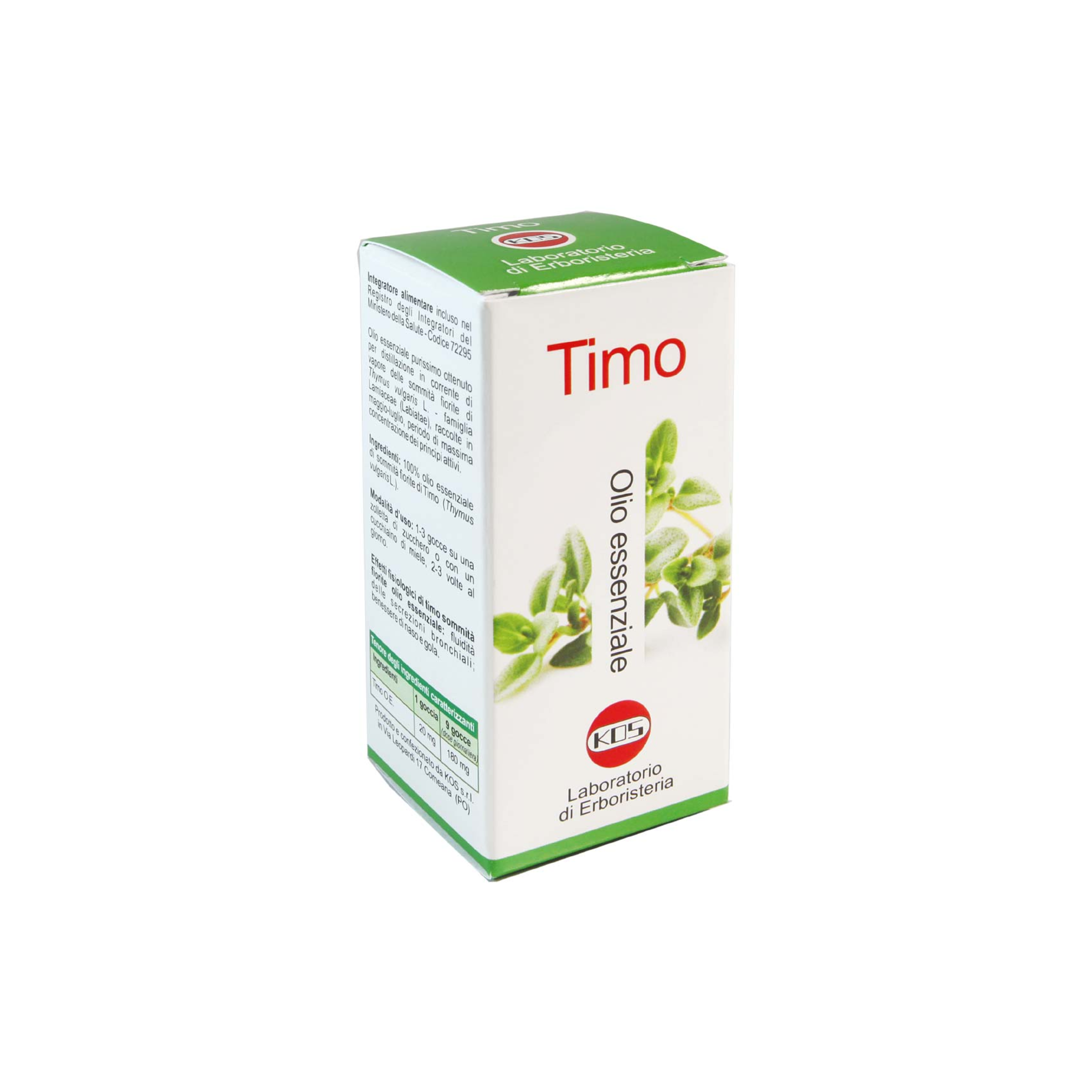 Timo olio essenziale ml 20