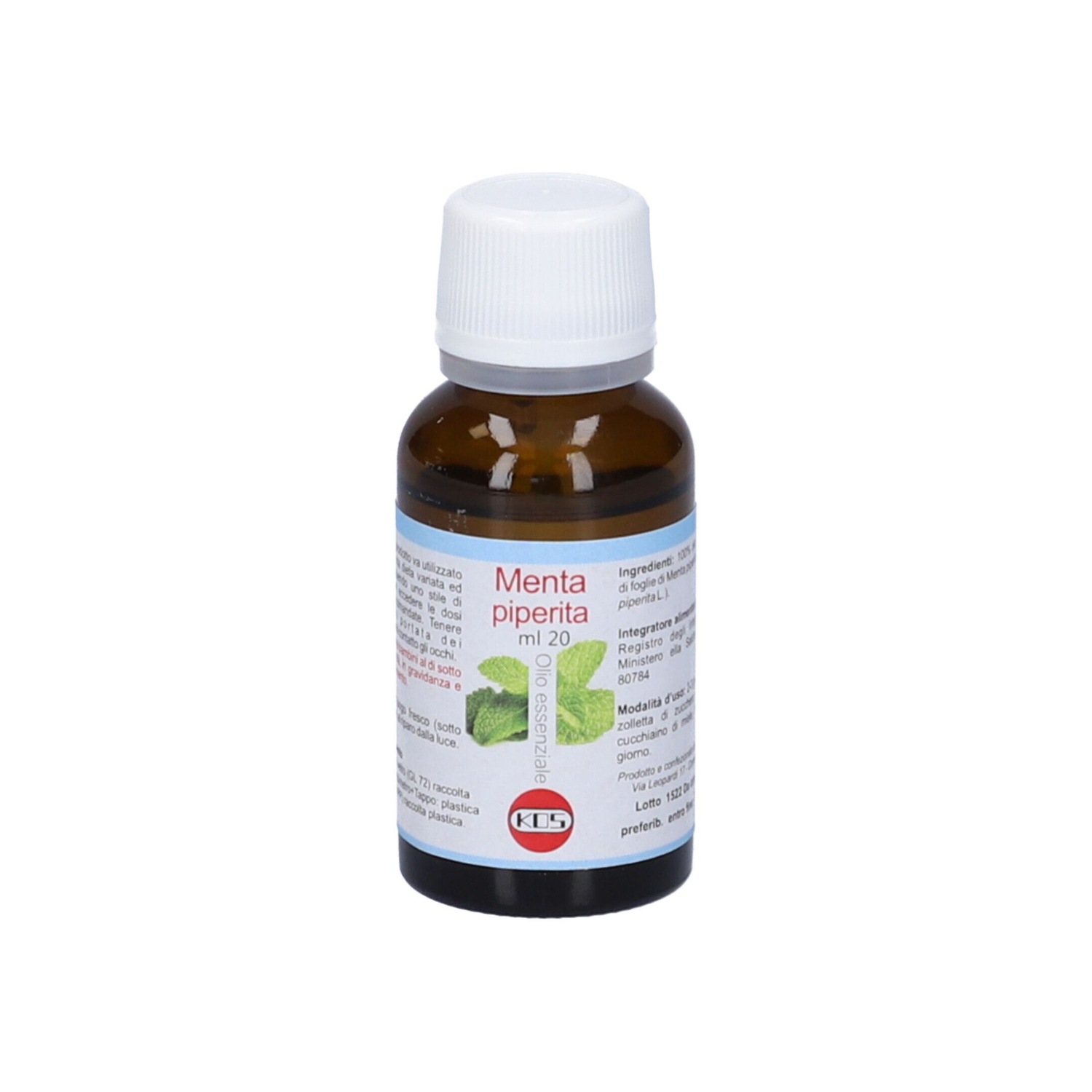 Menta Piperita Olio Essenziale 20ml