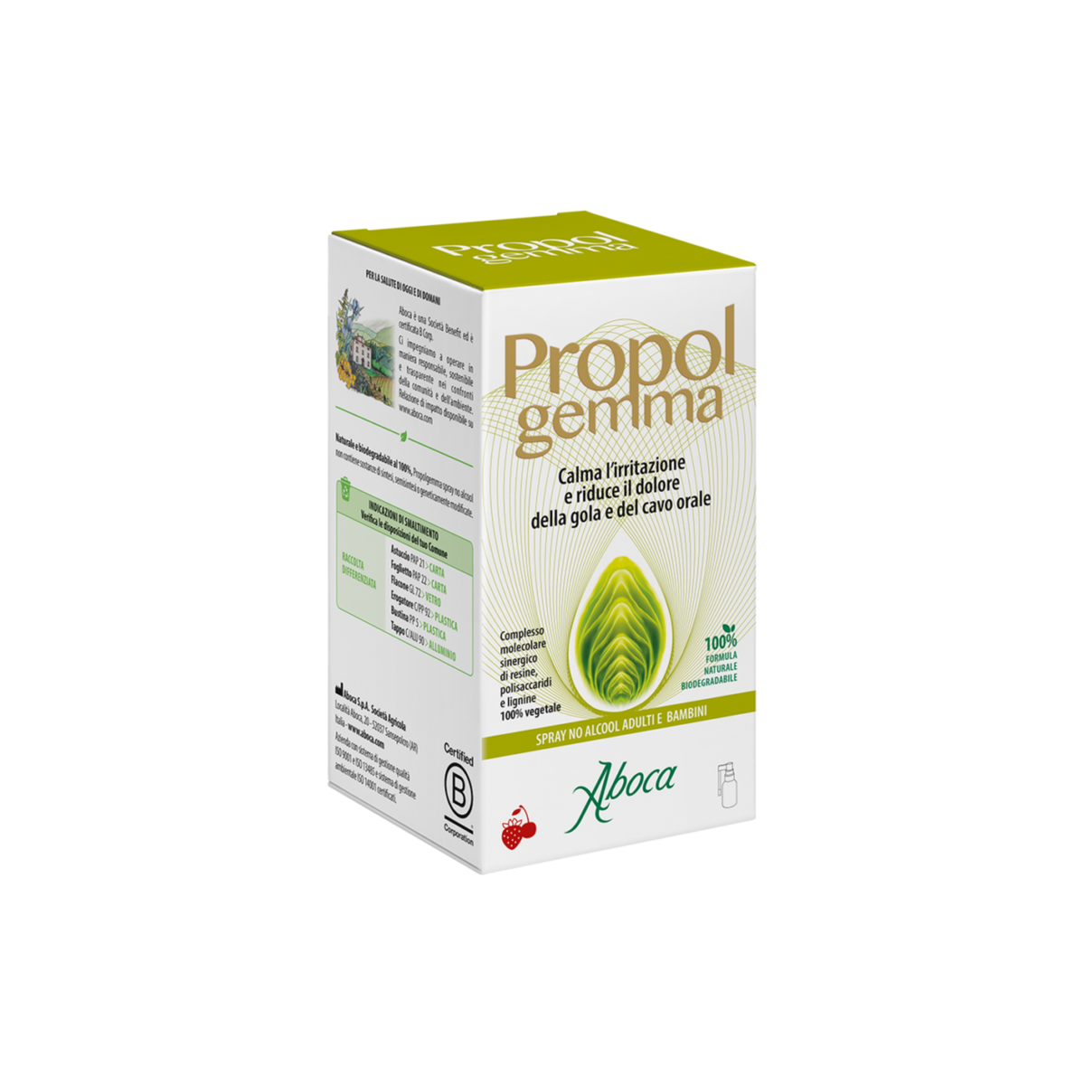 Propolgemma - Spray no alcool adulti e bambini