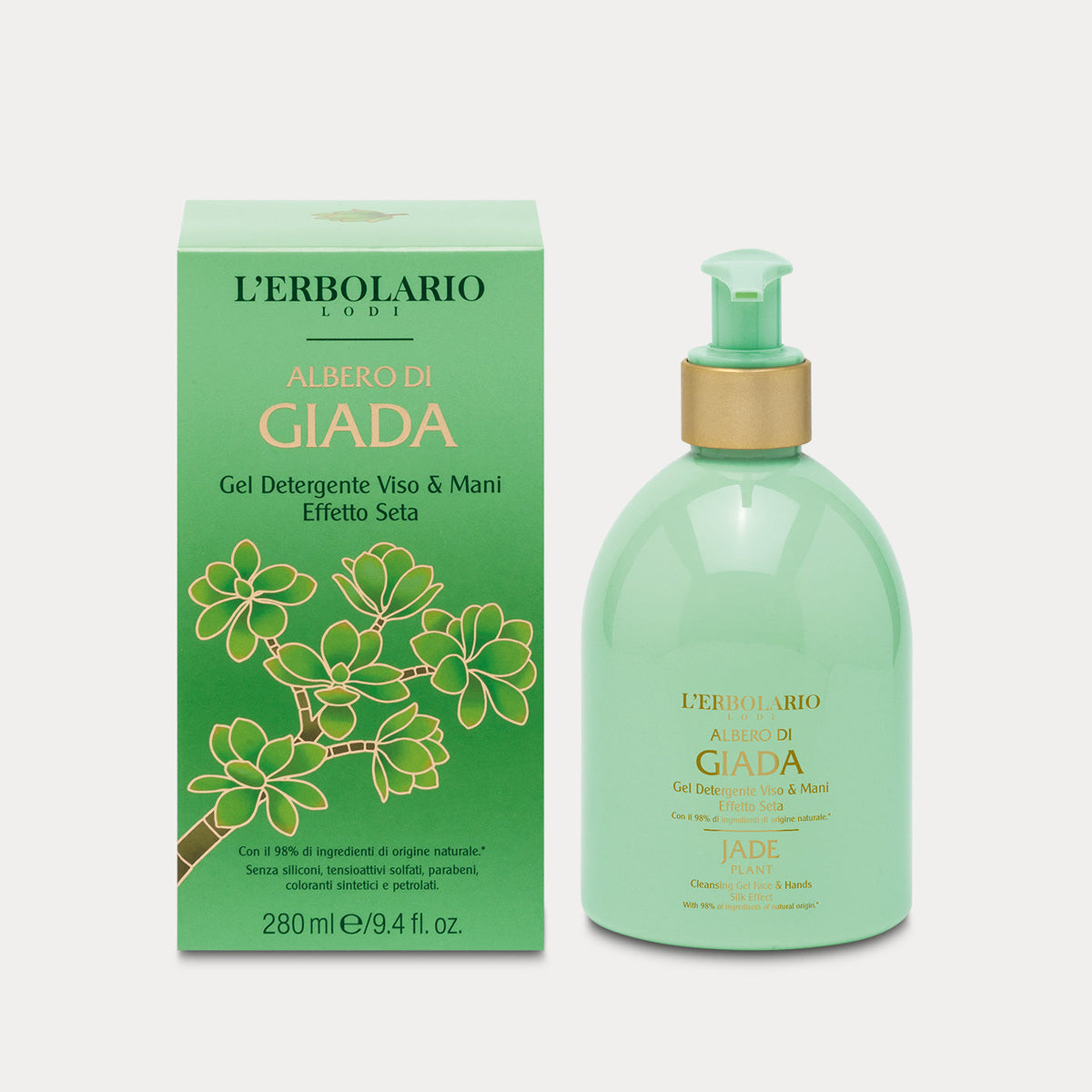 Gel Detergente Viso & Mani Albero di Giada