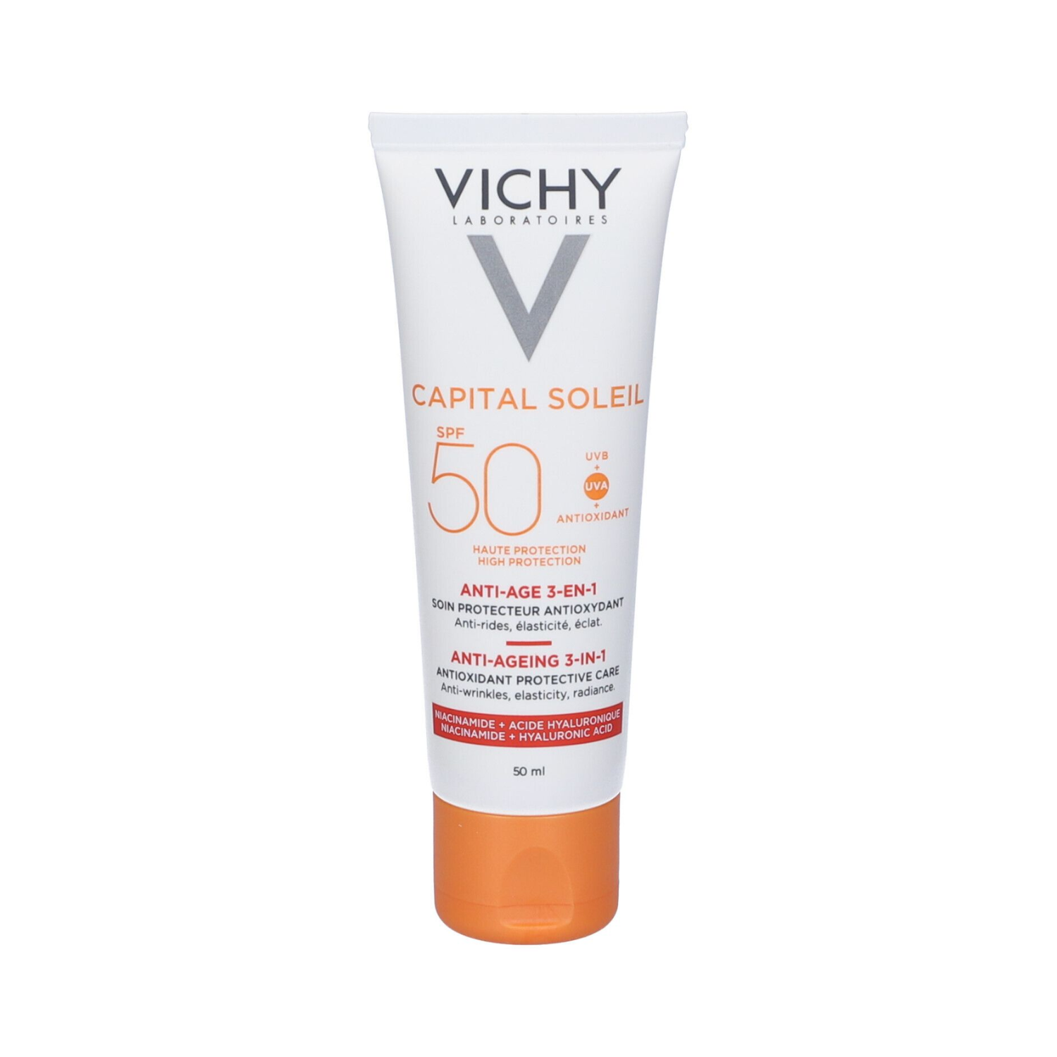 Capital Soleil Trattamento Anti-Età 3 in 1 SPF 50