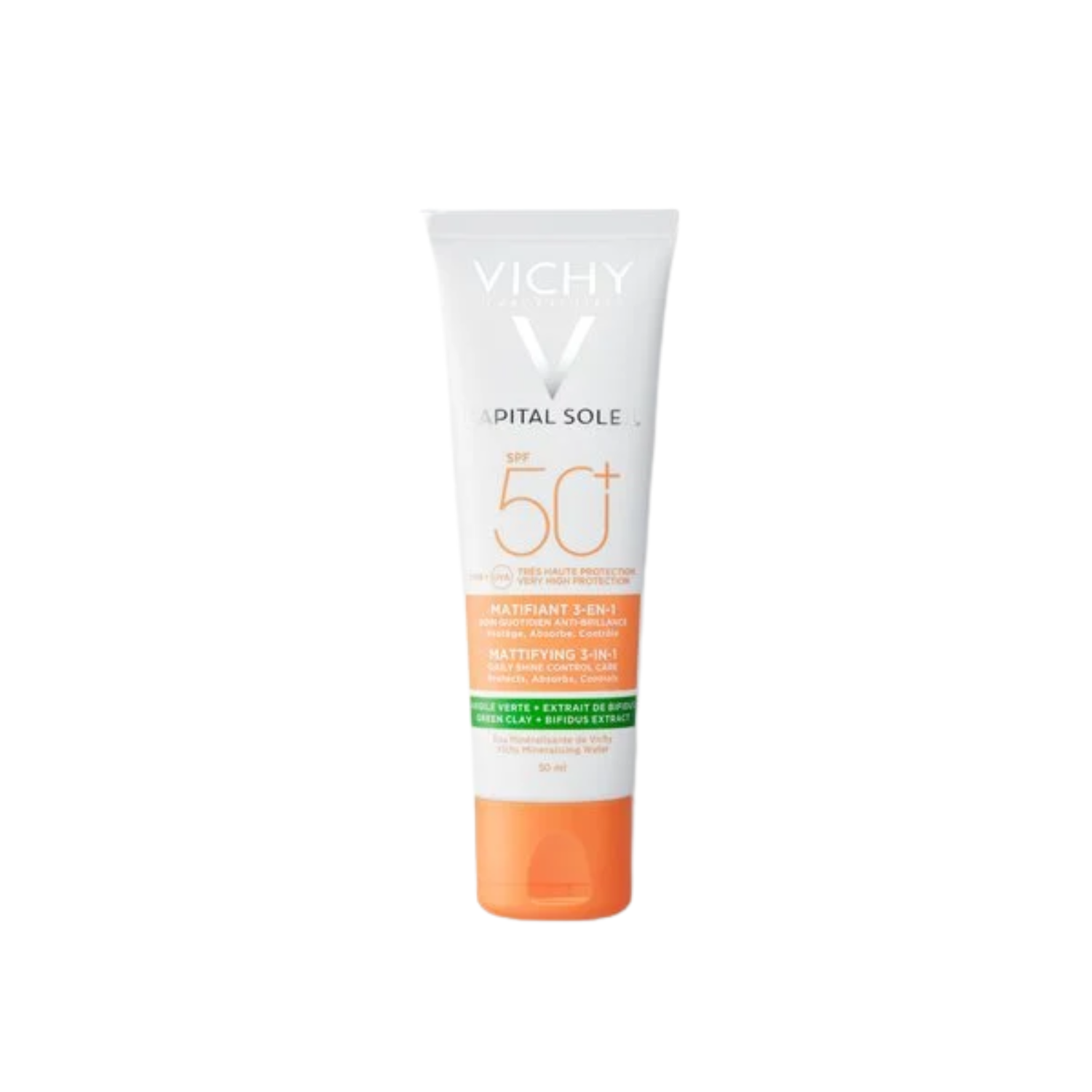Capital Soleil Trattamento Opacizzante 3 in 1 SPF 50+