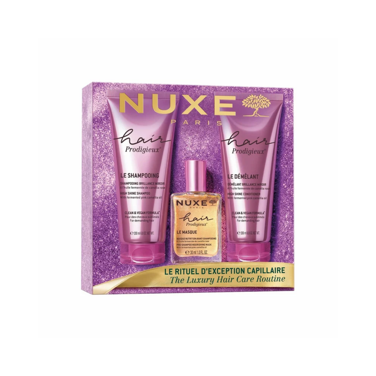 Cofanetto regalo Natale HAIR PRODIGIEUX® The Luxury Hair Care Routine