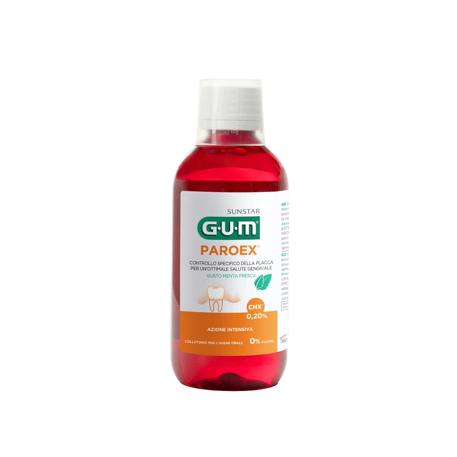 Collutorio GUM® PAROEX® 0,20% CHX Formula classica