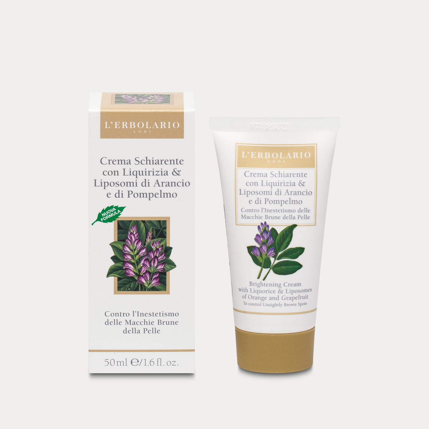 Crema schiarente Viso e Corpo alla Liquirizia
