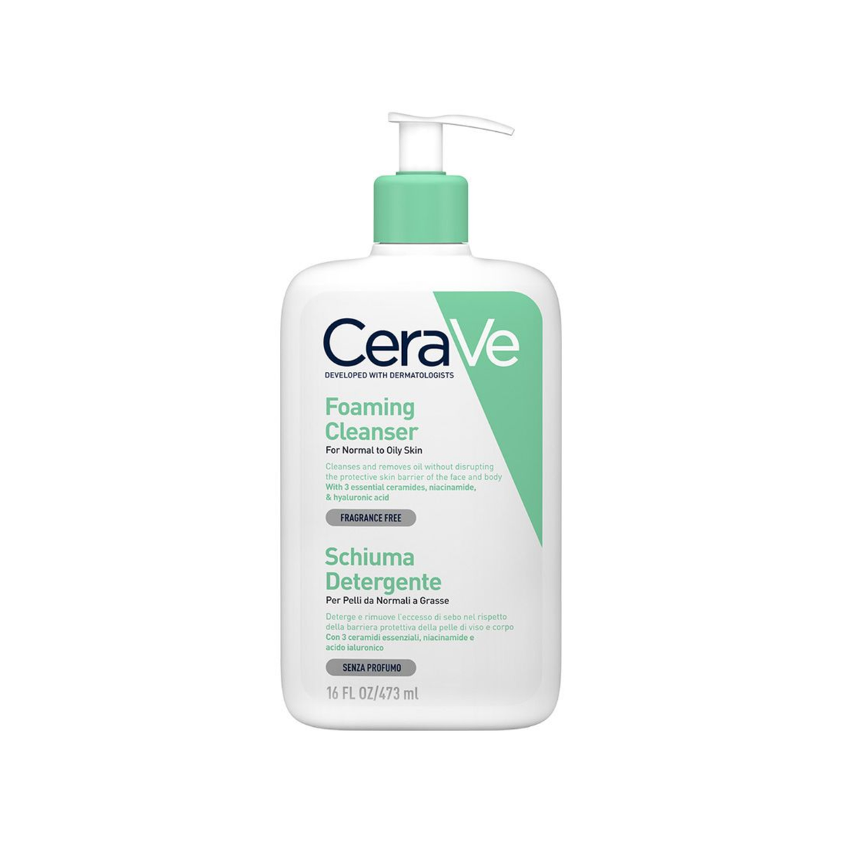 Schiuma Detergente Viso Pelle Grassa Seboregolatrice