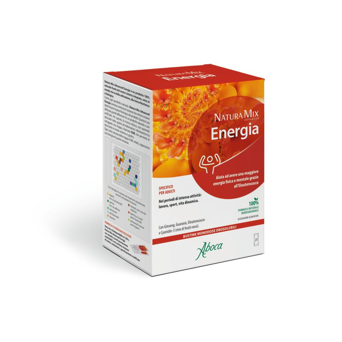 Natura Mix Advanced Energia - Bustine Orosolubili