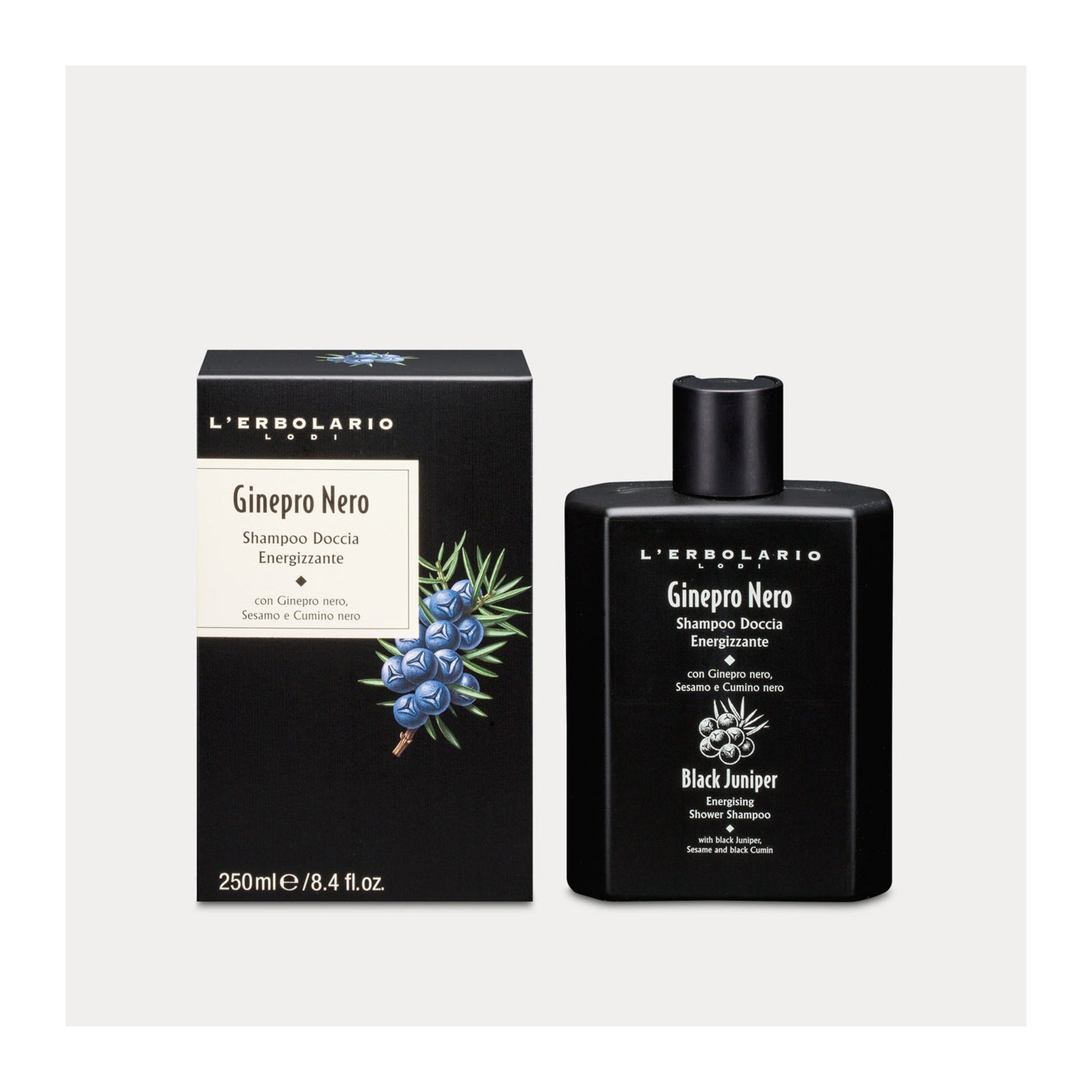 Shampoo Doccia Energizzante Ginepro Nero