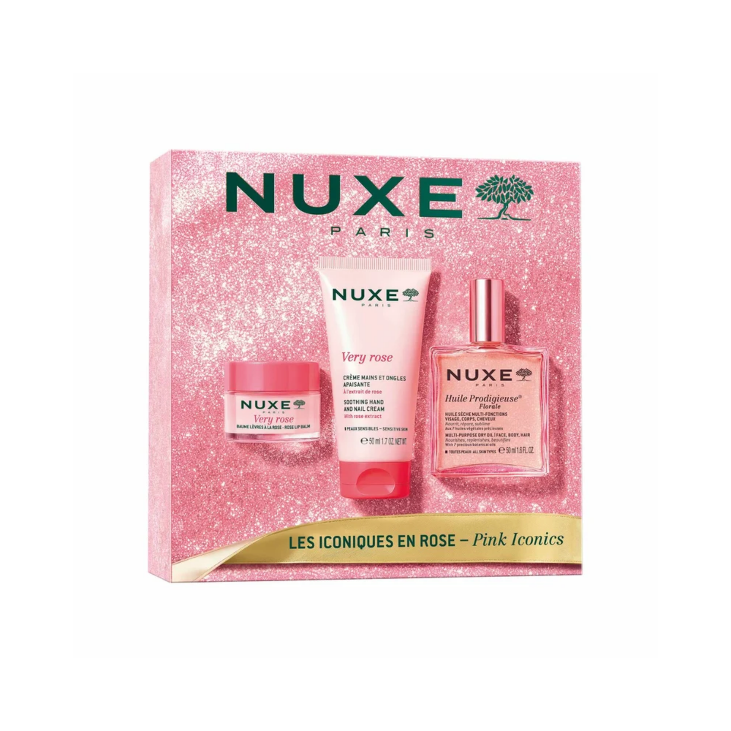 Cofanetto regalo Natale Gli Iconici rosa