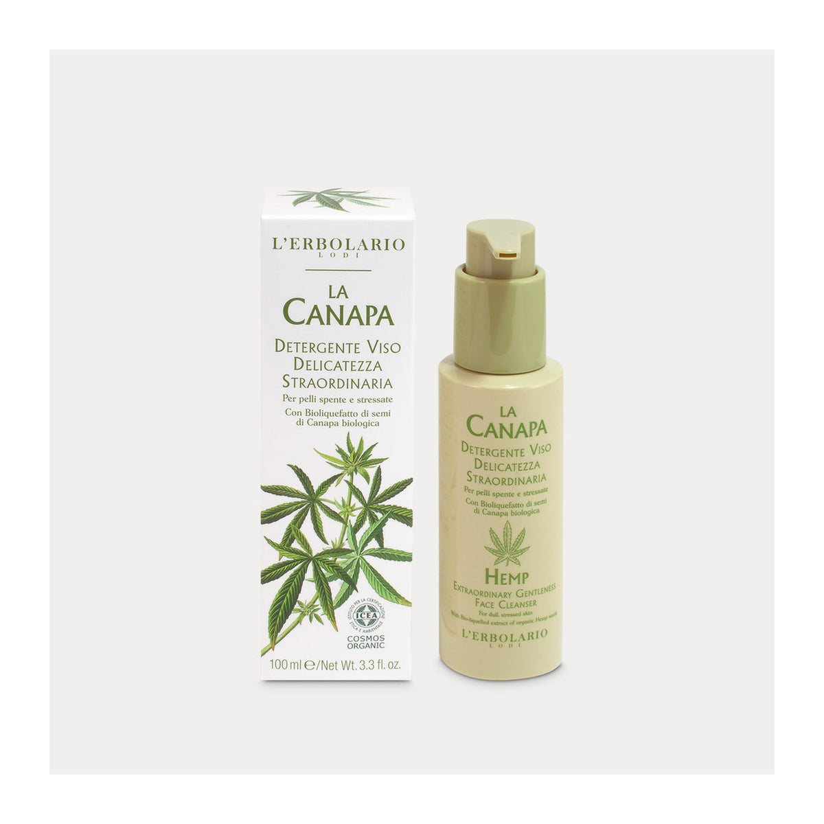 Gel Detergente Viso Delicatezza Straordinaria La Canapa
