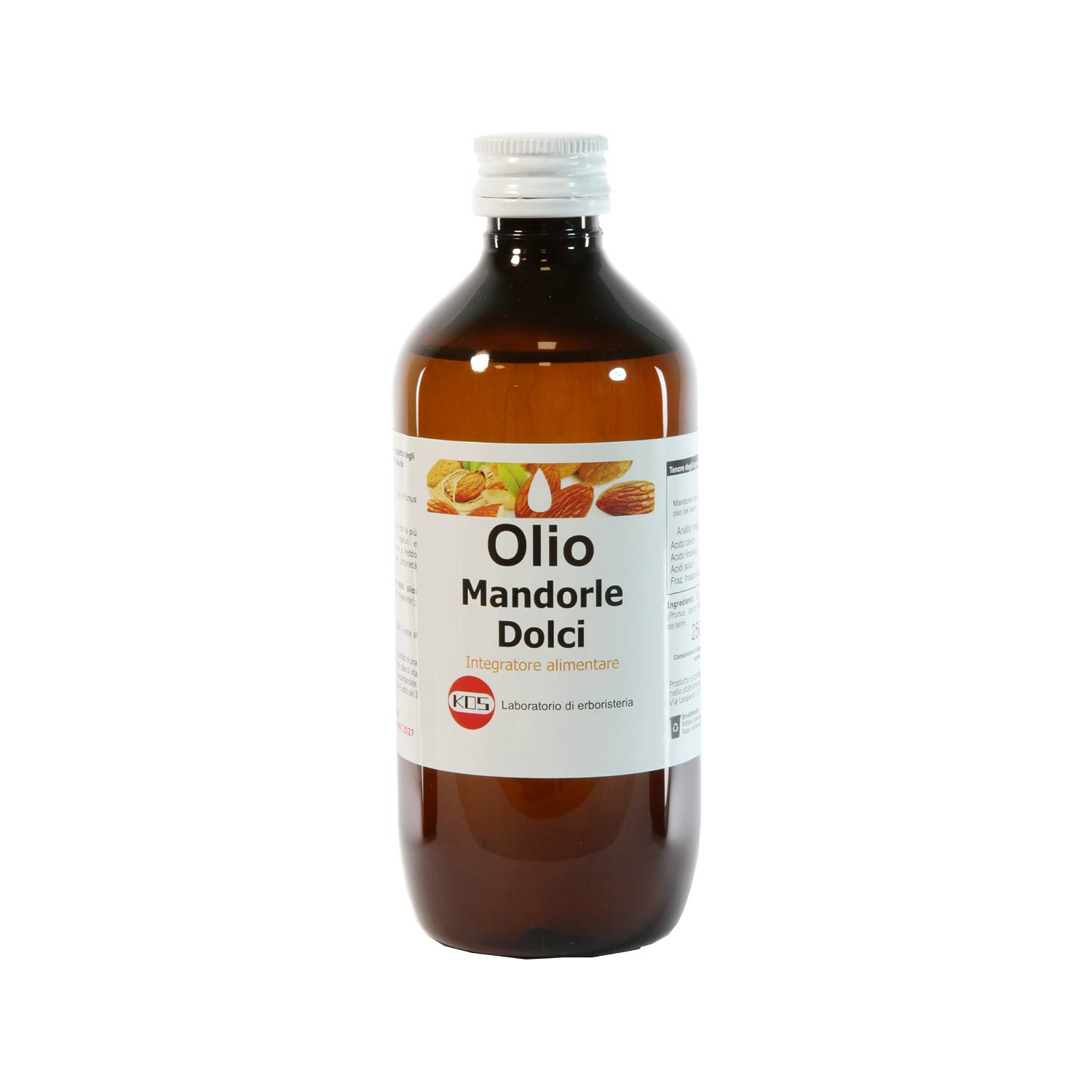 Olio di Mandorle Dolci puro 250 ml