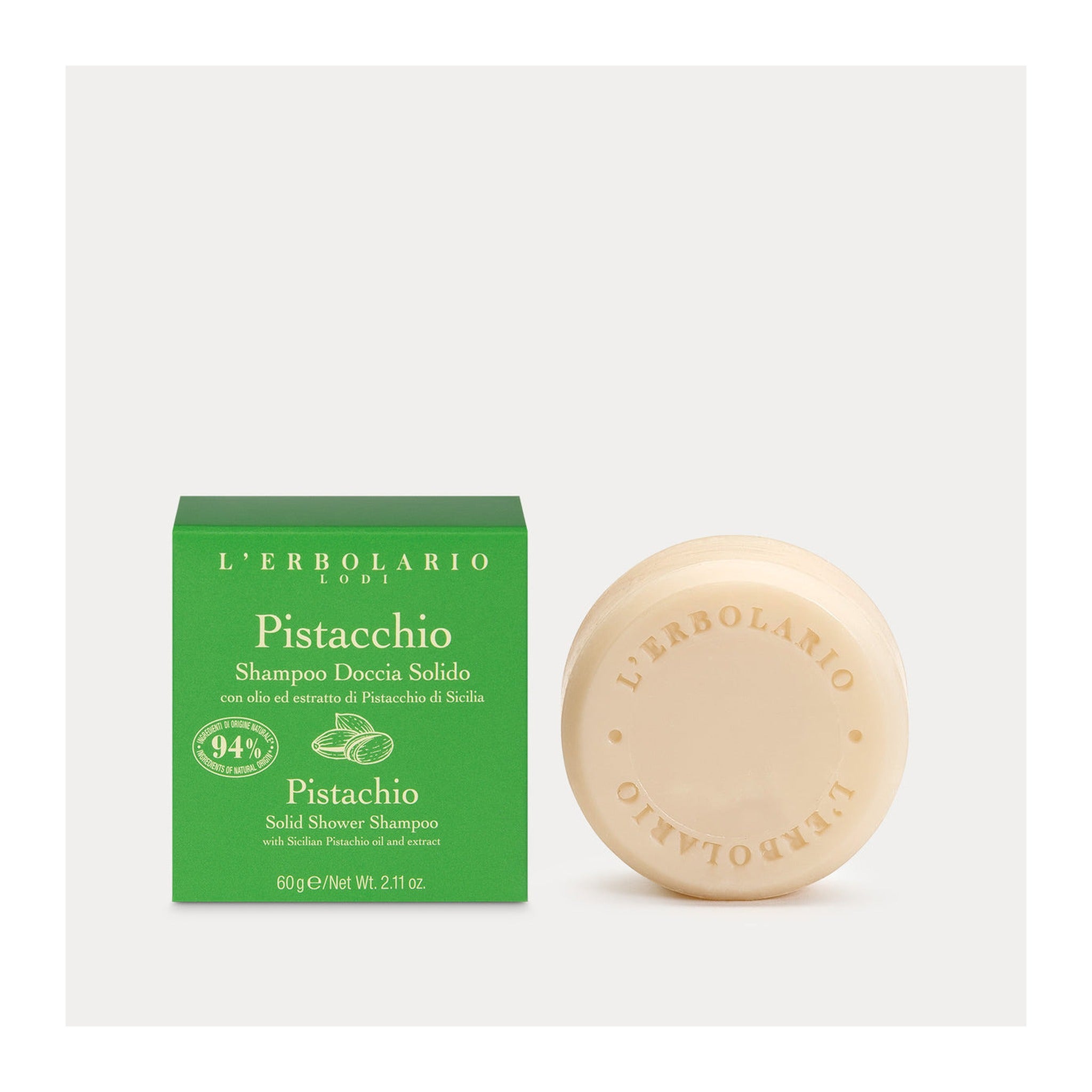 Shampoo Doccia Solido Pistacchio