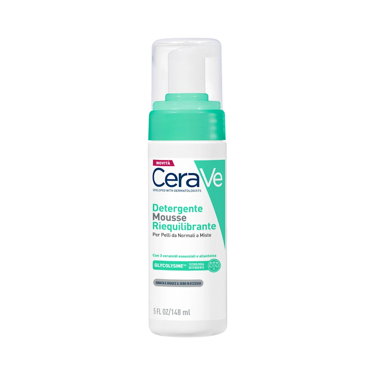 Mousse Detergente Riequilibrante Per Pelli Da Normali A Miste