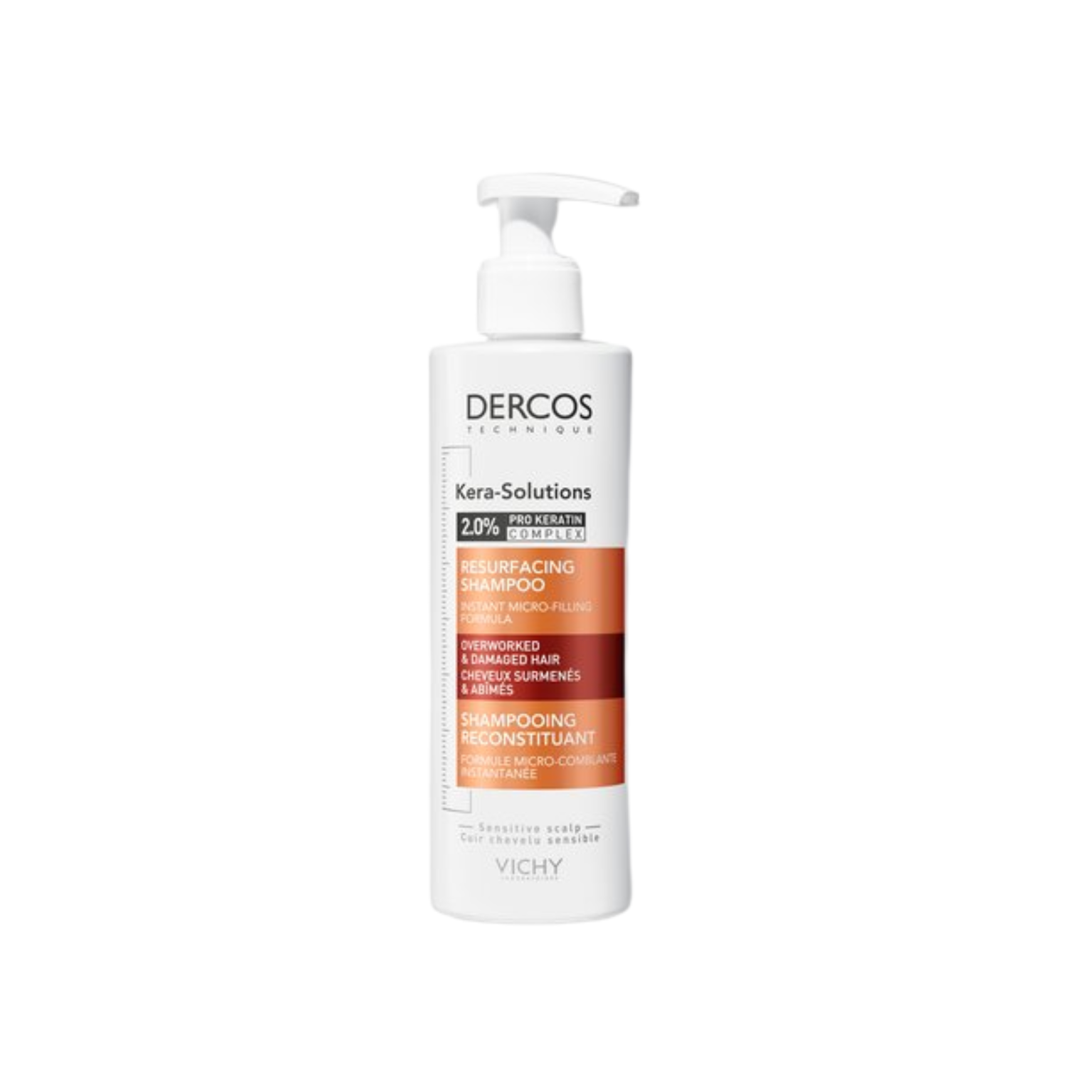 Shampoo Kera-Solutions Ristrutturante Capelli Stressati e Danneggiati