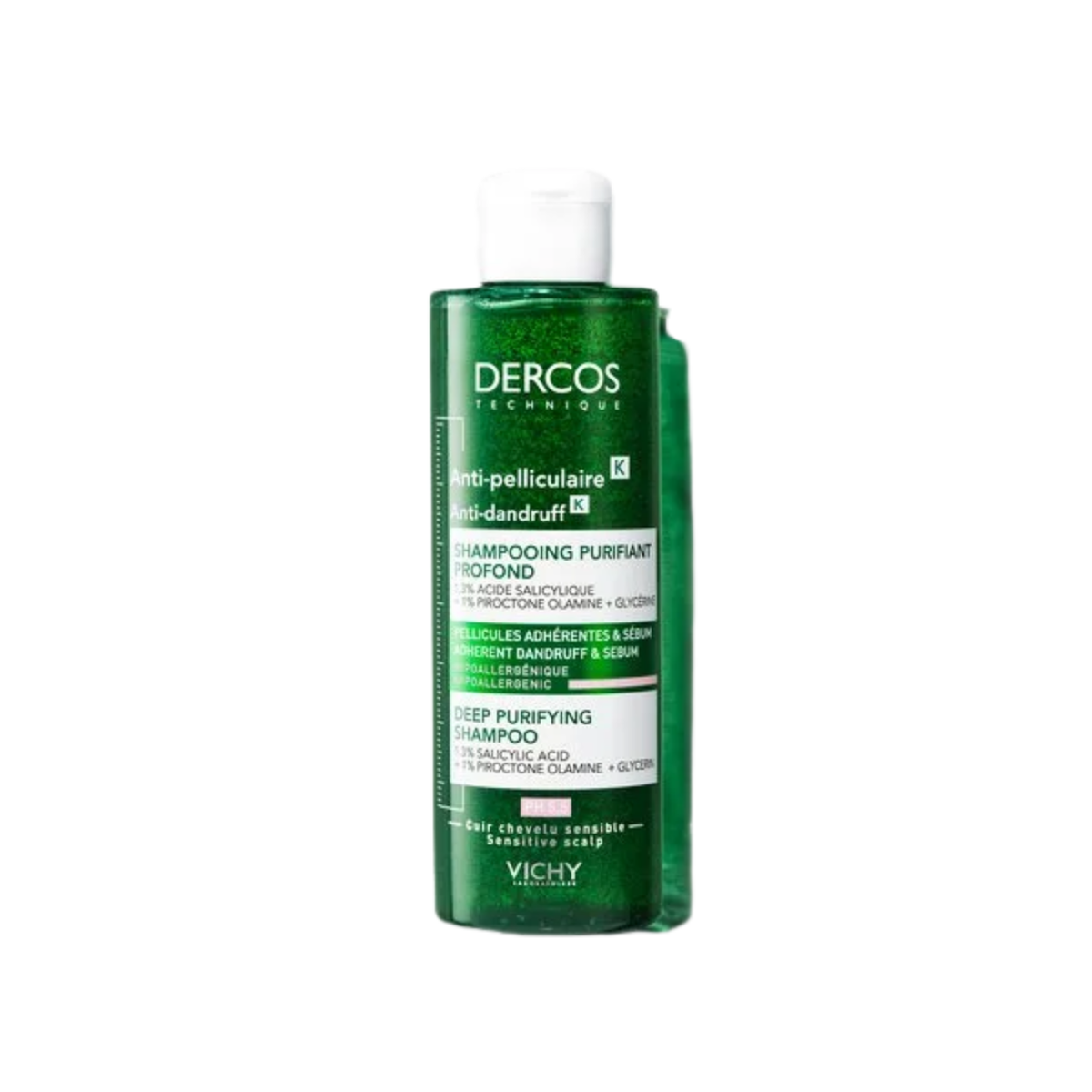 Shampoo Antiforfora K Purificante Intenso - Forfora Aderente e Sebo