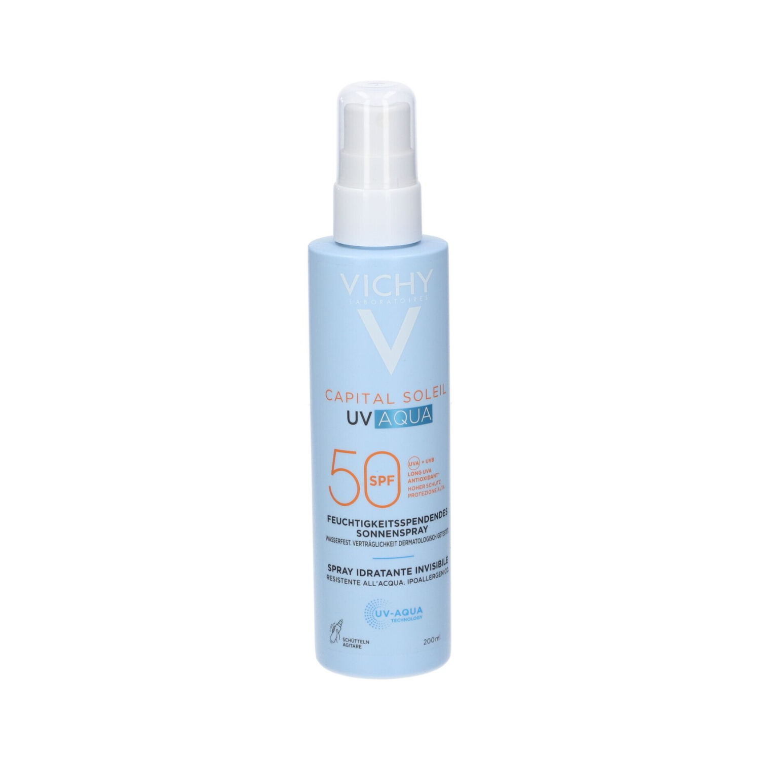 Capital Soleil UV Aqua Spray Idratante Invisibile SPF 50